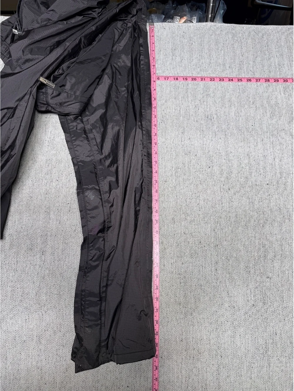 REI Black Elements Stow Away Pocket Outdoor Pants